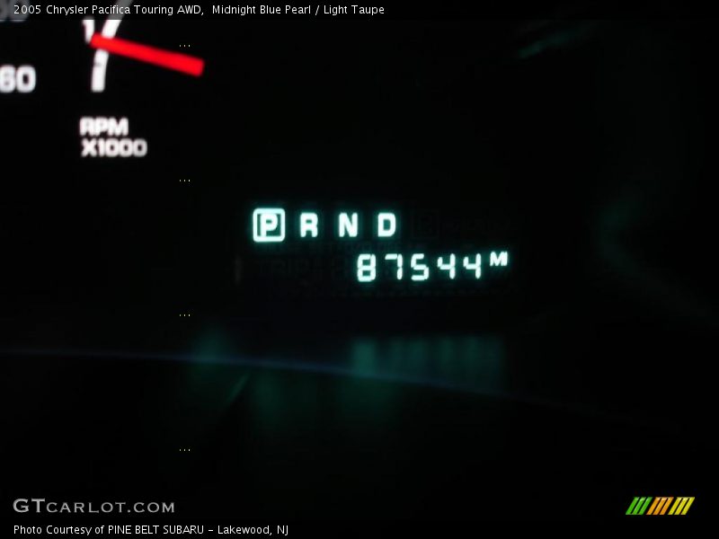 Midnight Blue Pearl / Light Taupe 2005 Chrysler Pacifica Touring AWD