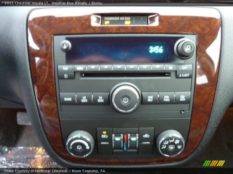 Imperial Blue Metallic / Ebony 2011 Chevrolet Impala LT