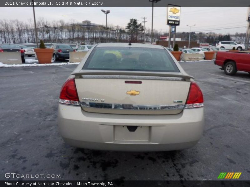 Gold Mist Metallic / Ebony 2011 Chevrolet Impala LT