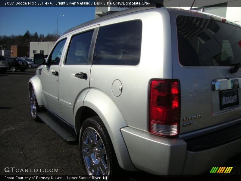 Bright Silver Metallic / Dark Slate Gray/Light Slate Gray 2007 Dodge Nitro SLT 4x4
