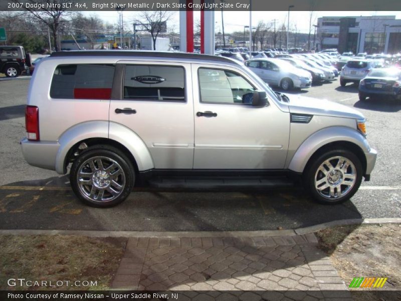 Bright Silver Metallic / Dark Slate Gray/Light Slate Gray 2007 Dodge Nitro SLT 4x4