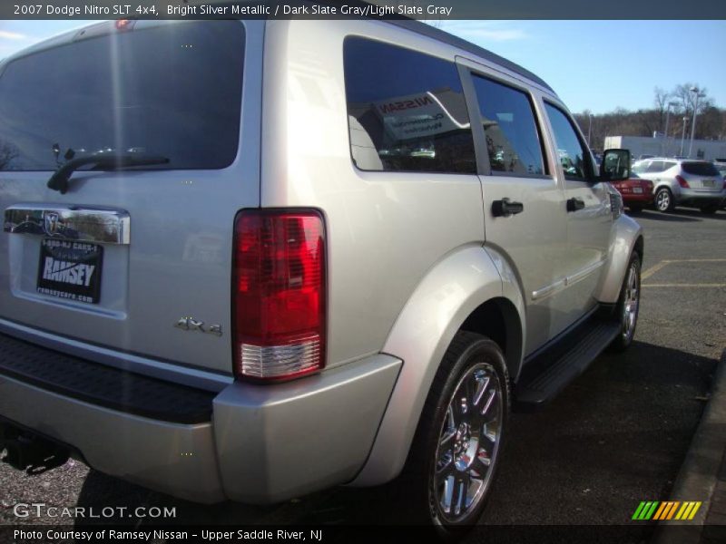 Bright Silver Metallic / Dark Slate Gray/Light Slate Gray 2007 Dodge Nitro SLT 4x4