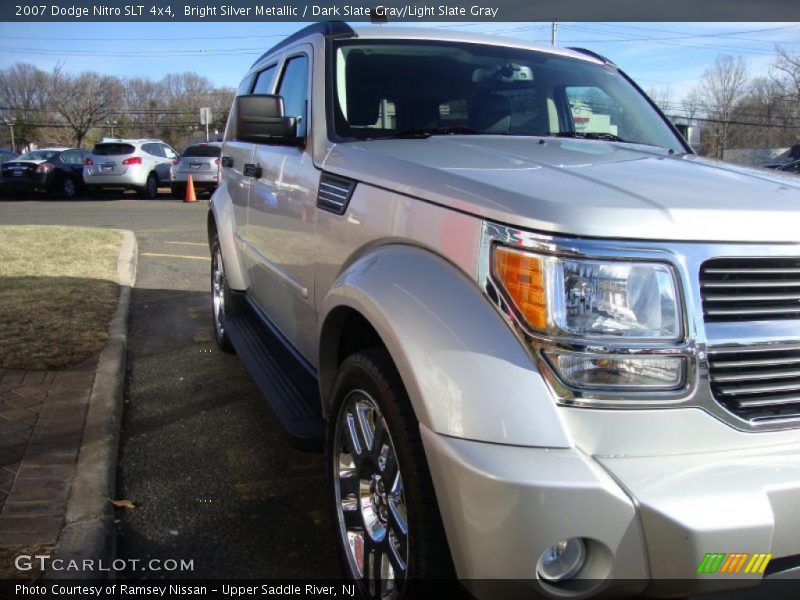 Bright Silver Metallic / Dark Slate Gray/Light Slate Gray 2007 Dodge Nitro SLT 4x4