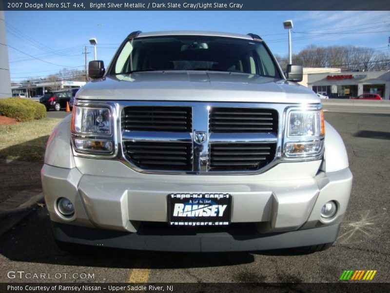 Bright Silver Metallic / Dark Slate Gray/Light Slate Gray 2007 Dodge Nitro SLT 4x4