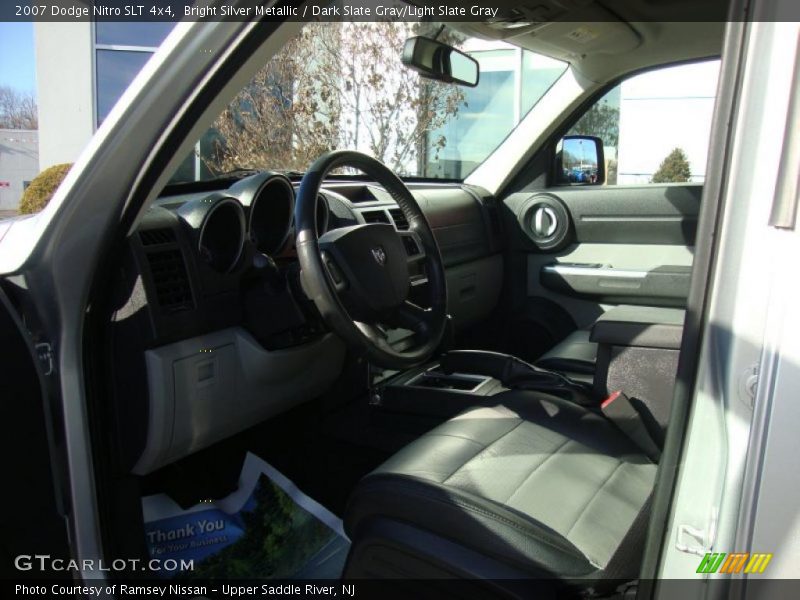Bright Silver Metallic / Dark Slate Gray/Light Slate Gray 2007 Dodge Nitro SLT 4x4