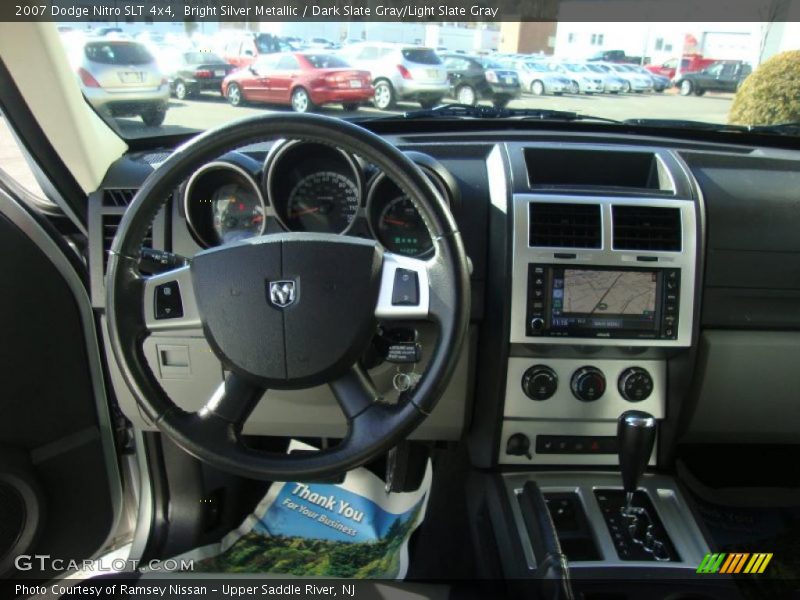 Bright Silver Metallic / Dark Slate Gray/Light Slate Gray 2007 Dodge Nitro SLT 4x4