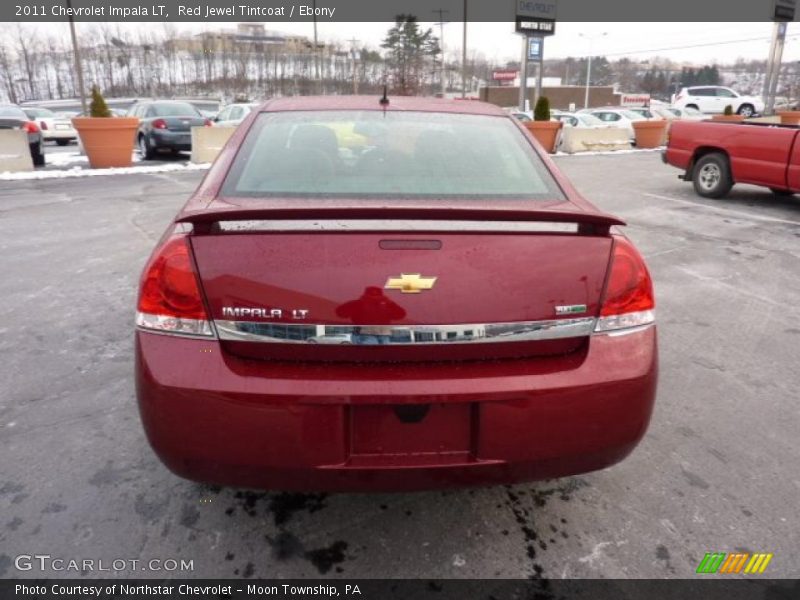 Red Jewel Tintcoat / Ebony 2011 Chevrolet Impala LT