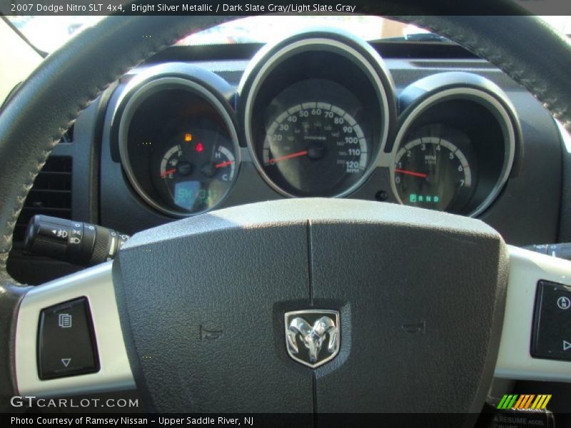 Bright Silver Metallic / Dark Slate Gray/Light Slate Gray 2007 Dodge Nitro SLT 4x4
