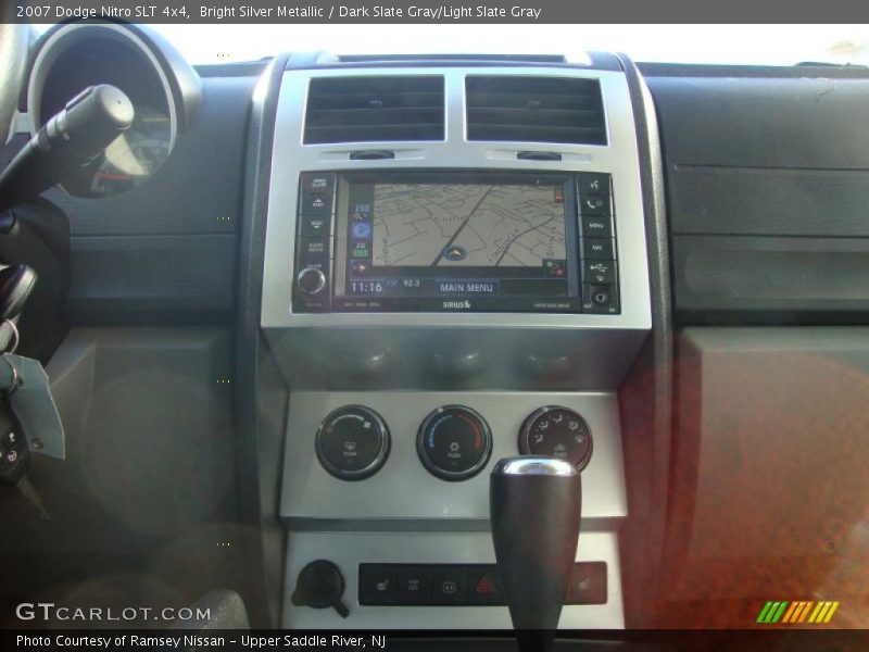 Bright Silver Metallic / Dark Slate Gray/Light Slate Gray 2007 Dodge Nitro SLT 4x4