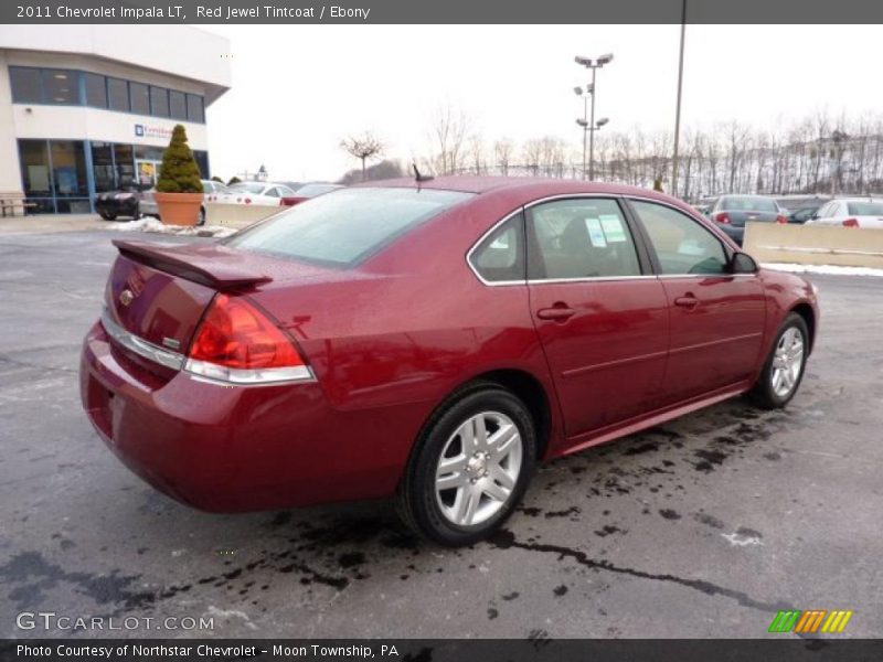 Red Jewel Tintcoat / Ebony 2011 Chevrolet Impala LT