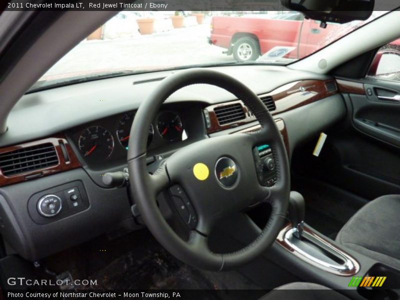 Red Jewel Tintcoat / Ebony 2011 Chevrolet Impala LT