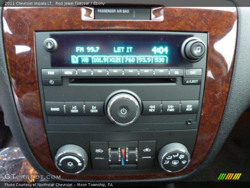 Red Jewel Tintcoat / Ebony 2011 Chevrolet Impala LT