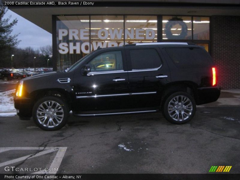 Black Raven / Ebony 2008 Cadillac Escalade AWD