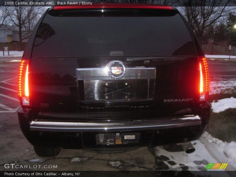 Black Raven / Ebony 2008 Cadillac Escalade AWD