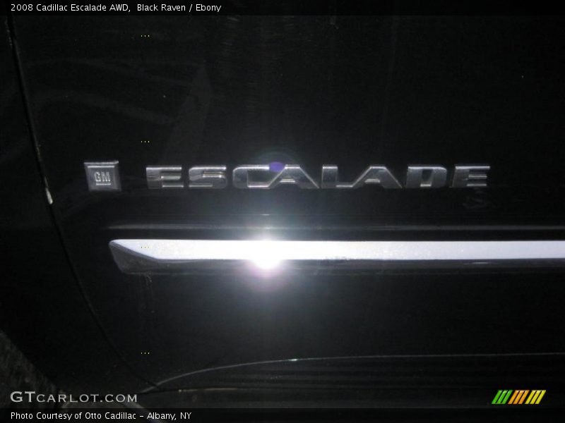 Black Raven / Ebony 2008 Cadillac Escalade AWD