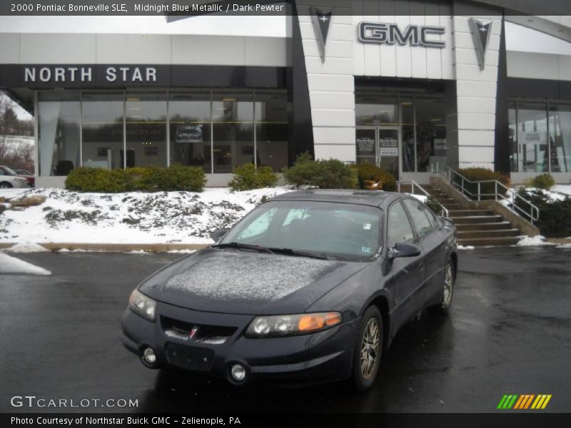 Midnight Blue Metallic / Dark Pewter 2000 Pontiac Bonneville SLE