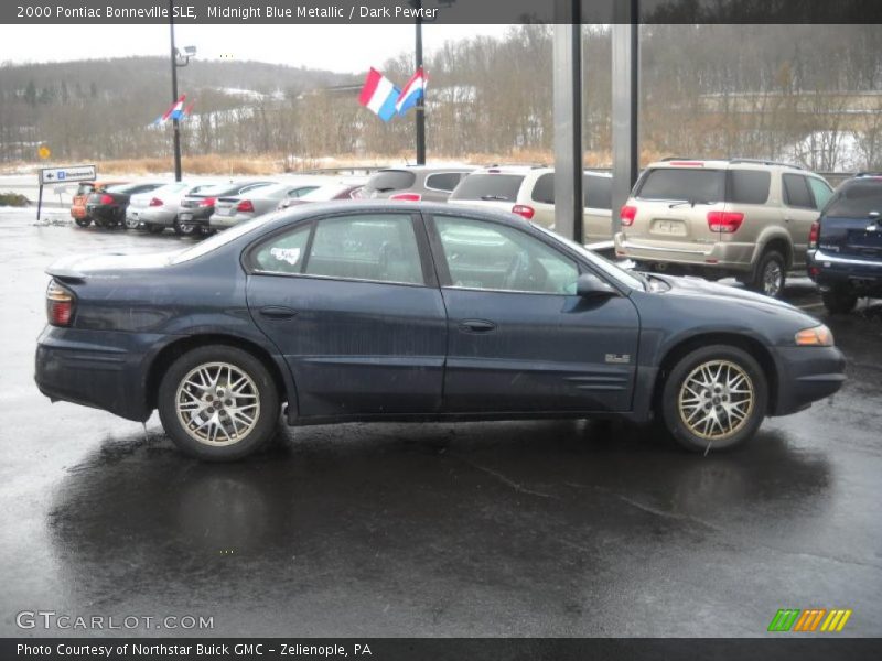 Midnight Blue Metallic / Dark Pewter 2000 Pontiac Bonneville SLE