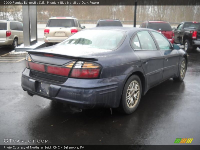 Midnight Blue Metallic / Dark Pewter 2000 Pontiac Bonneville SLE