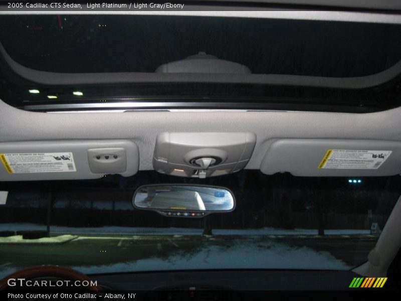 Light Platinum / Light Gray/Ebony 2005 Cadillac CTS Sedan