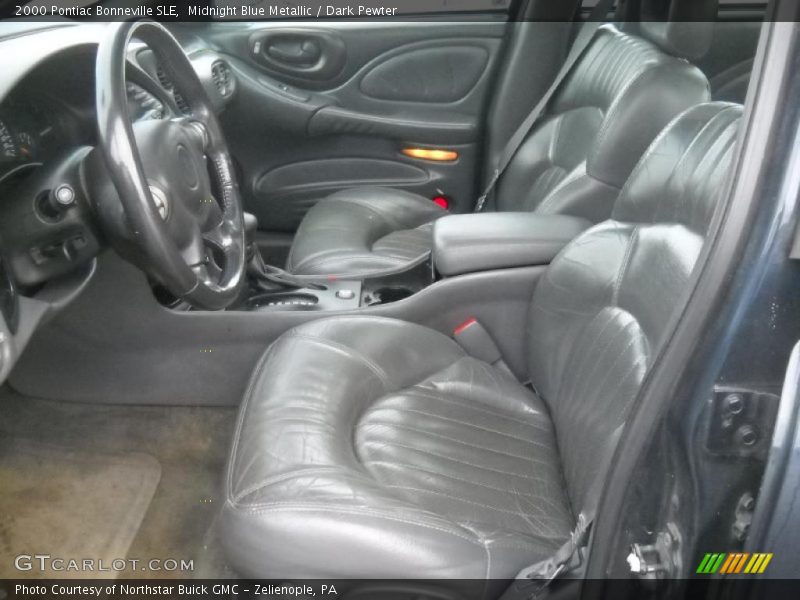 Midnight Blue Metallic / Dark Pewter 2000 Pontiac Bonneville SLE