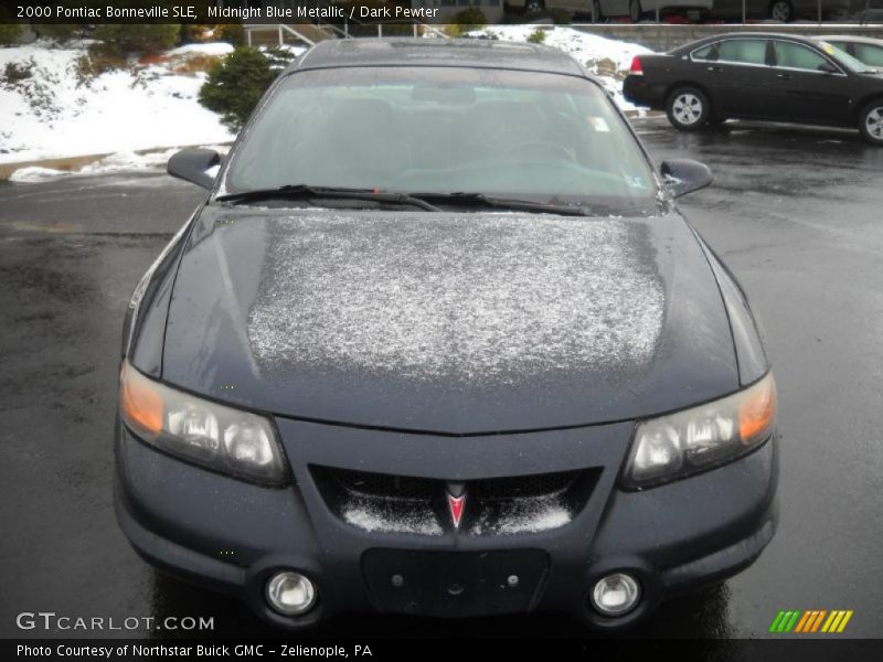 Midnight Blue Metallic / Dark Pewter 2000 Pontiac Bonneville SLE