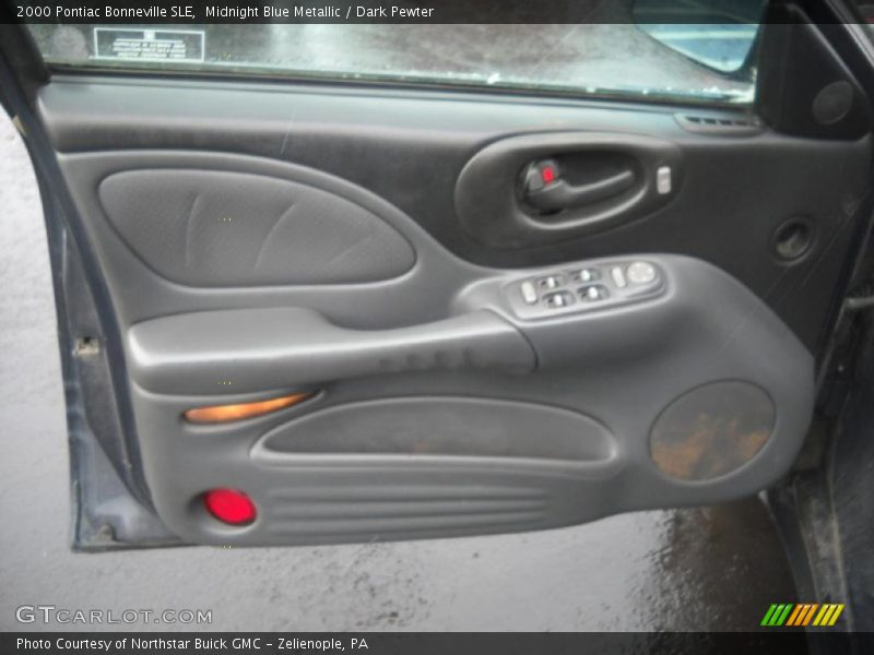 Midnight Blue Metallic / Dark Pewter 2000 Pontiac Bonneville SLE