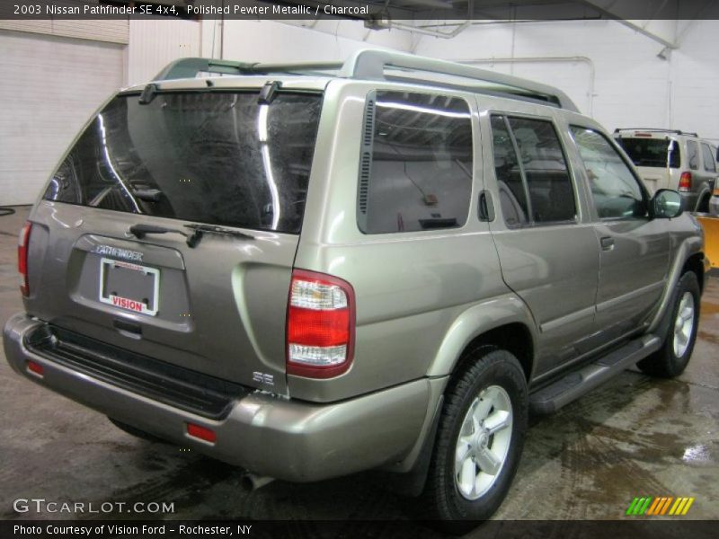 Polished Pewter Metallic / Charcoal 2003 Nissan Pathfinder SE 4x4