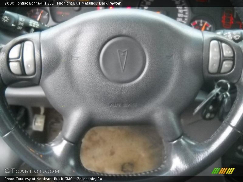 Midnight Blue Metallic / Dark Pewter 2000 Pontiac Bonneville SLE