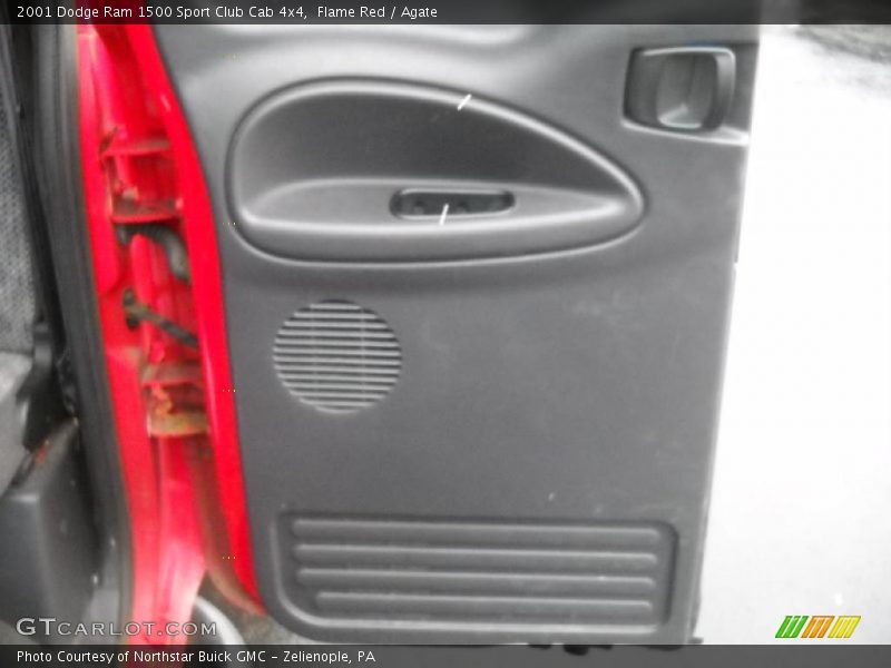Flame Red / Agate 2001 Dodge Ram 1500 Sport Club Cab 4x4