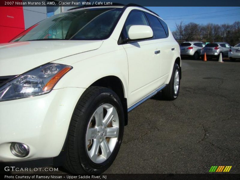 Glacier Pearl White / Cafe Latte 2007 Nissan Murano SL AWD