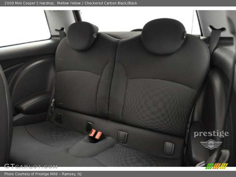Mellow Yellow / Checkered Carbon Black/Black 2009 Mini Cooper S Hardtop