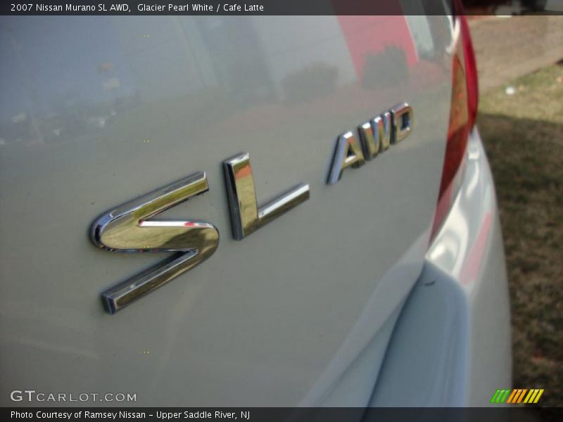 Glacier Pearl White / Cafe Latte 2007 Nissan Murano SL AWD