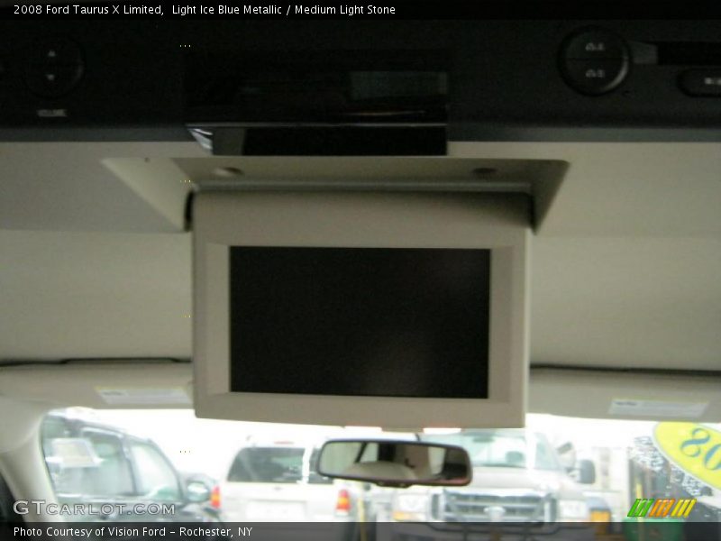 Light Ice Blue Metallic / Medium Light Stone 2008 Ford Taurus X Limited