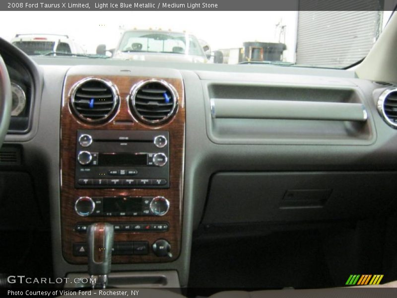 Light Ice Blue Metallic / Medium Light Stone 2008 Ford Taurus X Limited