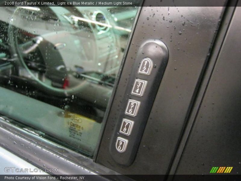 Light Ice Blue Metallic / Medium Light Stone 2008 Ford Taurus X Limited