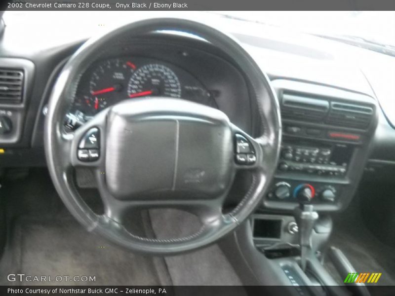 Onyx Black / Ebony Black 2002 Chevrolet Camaro Z28 Coupe