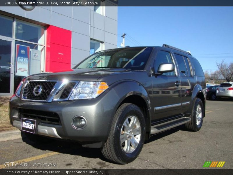 Storm Gray / Graphite 2008 Nissan Pathfinder LE 4x4