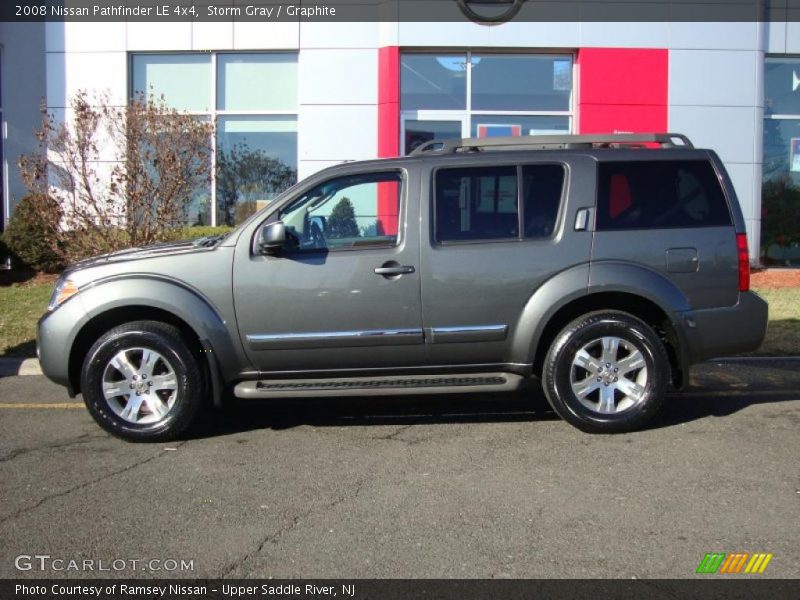 Storm Gray / Graphite 2008 Nissan Pathfinder LE 4x4
