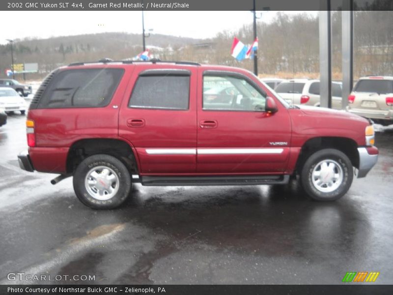 Garnet Red Metallic / Neutral/Shale 2002 GMC Yukon SLT 4x4