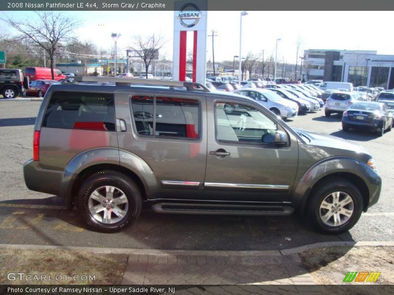 Storm Gray / Graphite 2008 Nissan Pathfinder LE 4x4