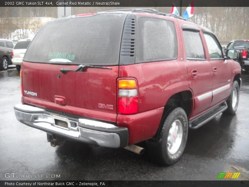 Garnet Red Metallic / Neutral/Shale 2002 GMC Yukon SLT 4x4