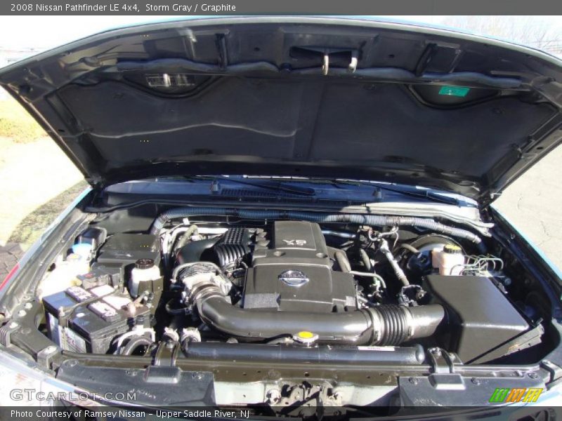 Storm Gray / Graphite 2008 Nissan Pathfinder LE 4x4