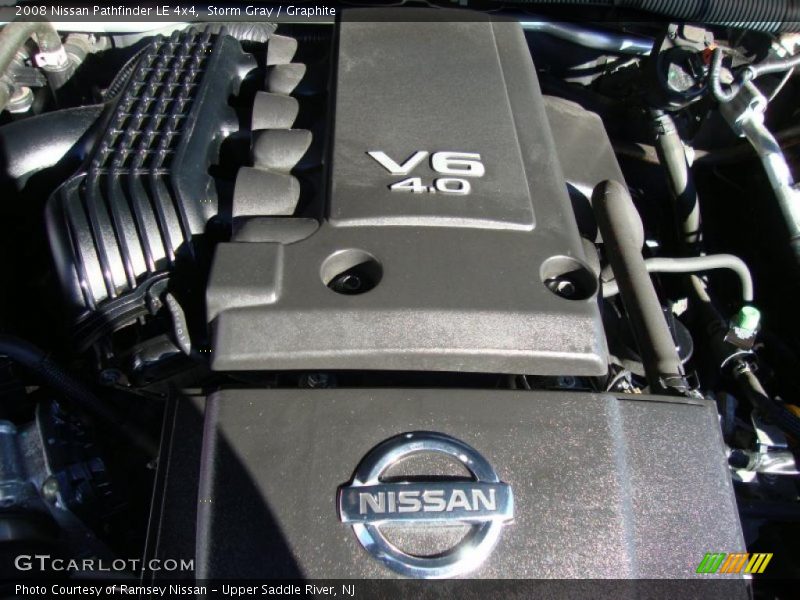 Storm Gray / Graphite 2008 Nissan Pathfinder LE 4x4