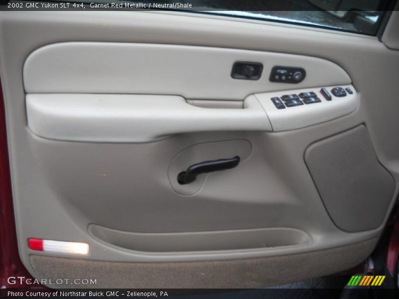 Garnet Red Metallic / Neutral/Shale 2002 GMC Yukon SLT 4x4