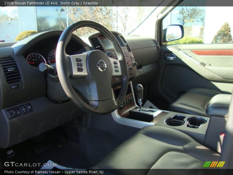 Storm Gray / Graphite 2008 Nissan Pathfinder LE 4x4