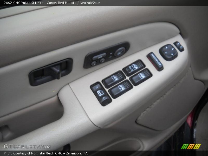Garnet Red Metallic / Neutral/Shale 2002 GMC Yukon SLT 4x4