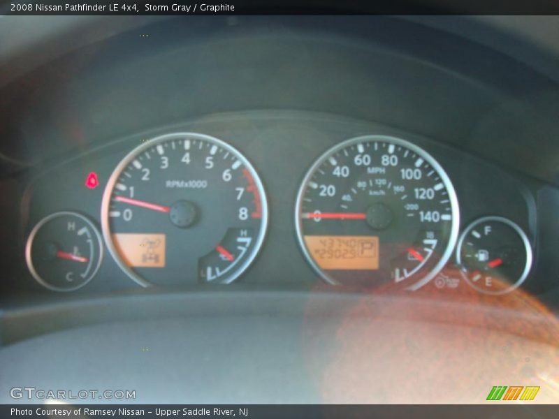 Storm Gray / Graphite 2008 Nissan Pathfinder LE 4x4