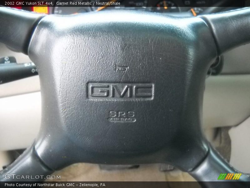 Garnet Red Metallic / Neutral/Shale 2002 GMC Yukon SLT 4x4
