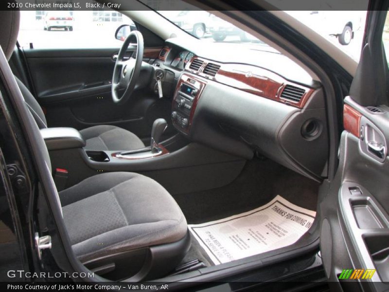 Black / Gray 2010 Chevrolet Impala LS