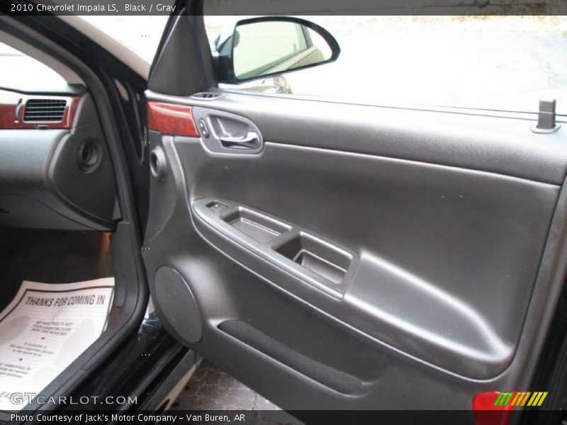 Black / Gray 2010 Chevrolet Impala LS
